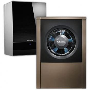 Buderus WLW196i-11 AR B 11 kW Luft‑Wasser‑Wärmepumpe (bivalent, Mischer)