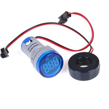 Digital Ampermeter 22mm 220V AC 0-100A