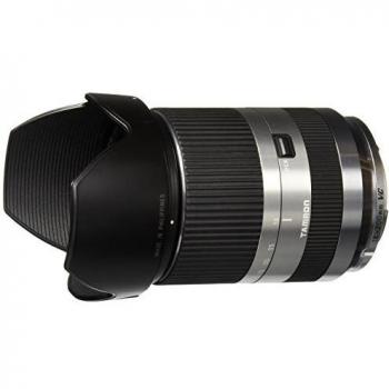Canon EOS‑M 18‑200 mm Tamron Di‑III VC Zoom in Silber