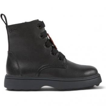 K900150-017 Botas camperinas de piel para niños y niñas