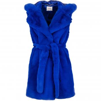 Gilet Regular Fit em Pelagem Ecológica