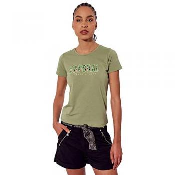 T-shirt Femme Kecil Kaporal en Coton Kaki
