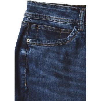 STREET ONE Bequeme Damenjeans in Dunkelblau