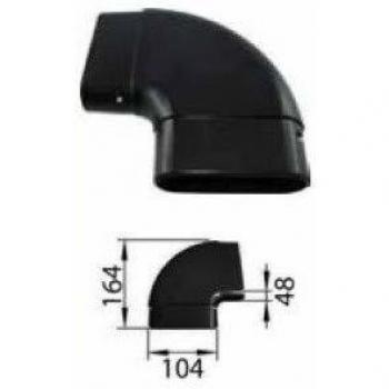 Coude horizontal PLUGGIT Unelvent 810403