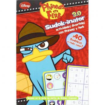 Sudok-inator, actividades divertidas con phineas y ferb (Actividades Phineas Y Ferb)