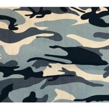 Camouflage Cotton Fabric for DIY Projects 50cm x 147cm
