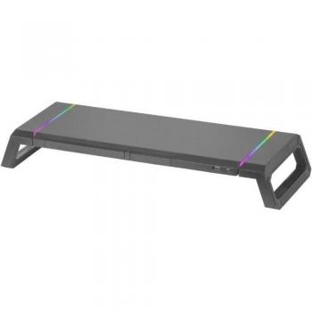 Soporte de Mesa para Pantalla Mars Gaming MGS-ONE LED RGB