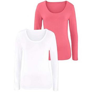 Vivance Langarmshirt »aus elastischer Baumwoll-Qualität«