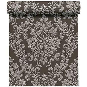 Papier Peint Baroque Gris/Blanc – Référence 32984-2