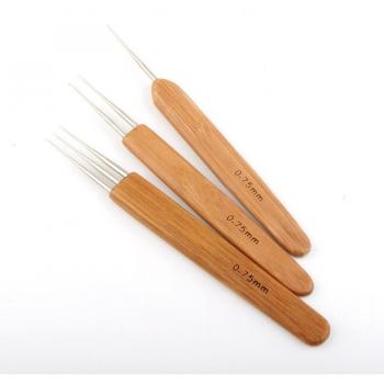 Alileader BambooDread: Juego Triple de Agujas Ganchillo 0,5 mm
