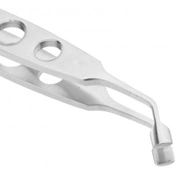Pinzas Arita Tauber de acero inoxidable para glándulas Meibomianas, instrumentos oftálmicos de doble párpado