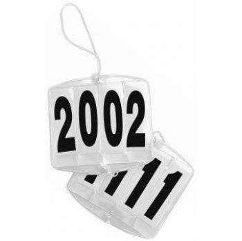 White Quadratic 4‑Digit Bridle Set