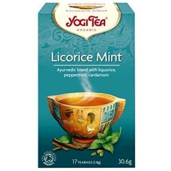 Yogi Tea Licorice Mint 17 Bags (Pack of 4)