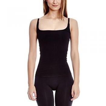 Camiseta Anaissa Top Up Reductor Efecto 3D Negro M