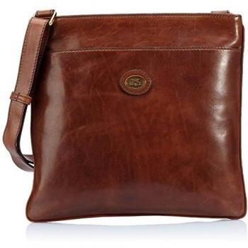 The Bridge Story Uomo 30 cm Brown Leather Messenger Bag