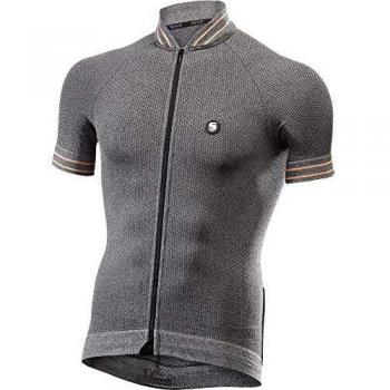 Sixs Clima Men's Grey-Black Cool Fabric Shirt