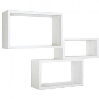 Lot de 3 Étagères Rectangulaires Sanitec Trittico