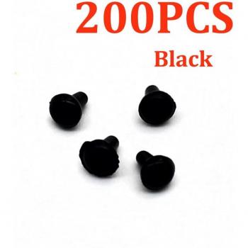 200PCS Fishing Hook Stop Beads Set