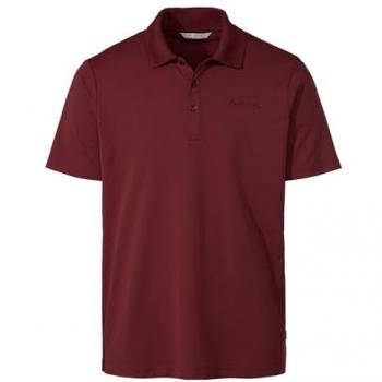 Vaude Polo Essential Montaña Hombre 2XL Carmín