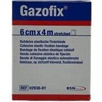 BSN Gazofix Kohäsive Elastische Fixierbinde, 6 cm x 4 m
