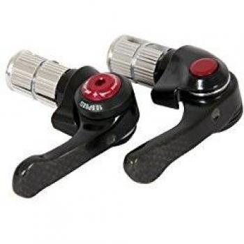 Carbone Bar‑End Massi‑Microshift Noir