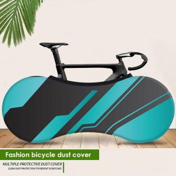Housse élastique pour vélo de route et vtt, protection intérieure, anti-poussière pour pneus 26-28, rangement d'accessoires