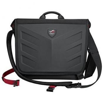 Asus ROG Ranger Notebook Tasche (max. 15,6 Zoll, ergonomisch, Gucci-Polyester) schwarz/rot