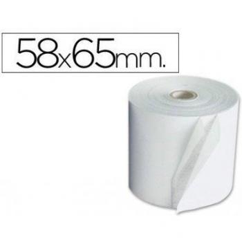 Rollo térmico 58 mm x 65 mm