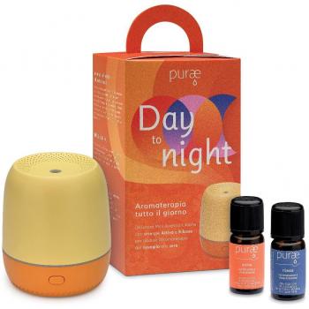 Purae Kit Aromatico Day-to-Night con Sinergia Attiva e Rilassante