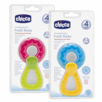 Chicco Fresh Relax, Anillo de Dentición para Encías Sensibles