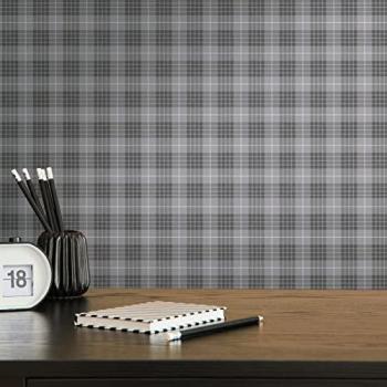 Tapisserie à Effet Textile Gris