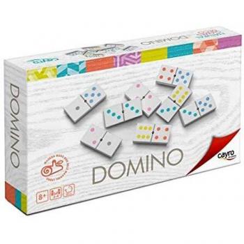 Cayro Classic Wood Dominoes – Pastel Color Pack