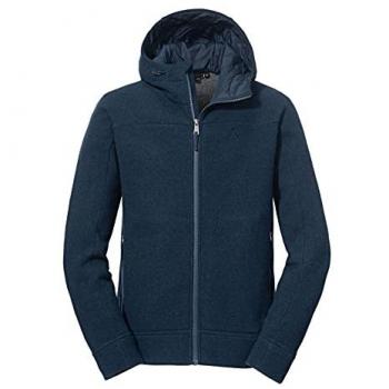 Schöffel Fleece Kapuzenjacke Lakefield M blau Herren Gr. 56
