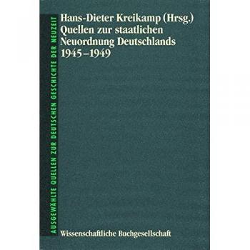 Quellen z.staatl.Neuordnung Deutschland, Sachbücher