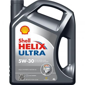 SHELL Helix Ultra 5W-30 Huile moteur synthétique pour VW, AUDI, MERCEDES-BENZ 4L