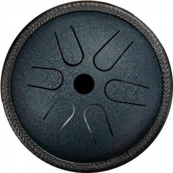 Mini handpan de acero ligero, 6 tonos en clave C, tambor para niños