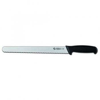 Coltello Professionale per la Cottura con Lama Lunga 28 cm, Realizzato in Acciaio Inossidabile di Qualità, Adatto per Tagliare e Affettare il Pane