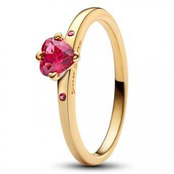Pandora Solitärring Love Explosion – Goldfarben, 166574C01