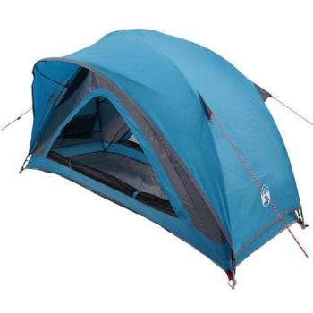 VidaXL Kompaktes Campingzelt 1 Person Blau