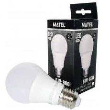 Bombilla E27 4W LED Fría Matel