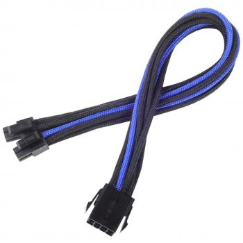 SST-PP07-EPS8BA Silverstone EPS 8-pin to EPS / ATX 4 +4 pin cable 30 cm