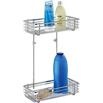 Étagère murale en acier Milano pour salle de bain