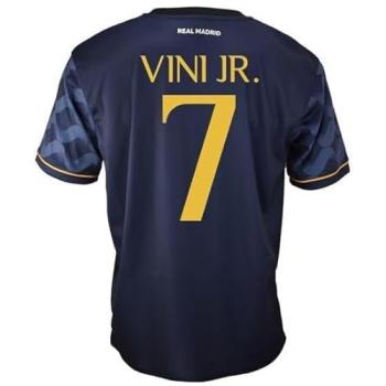 Real Madrid Segunda Camiseta 2024-25 – Vini Jr. 7 – Replica con Licencia Oficial Adulto
