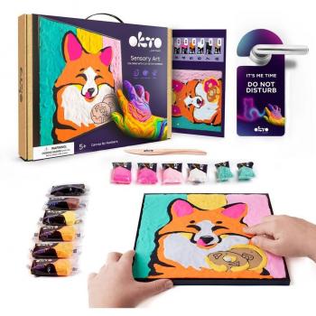 Fox Clay Masterpiece: Sensory Air‑Dry Art Kit