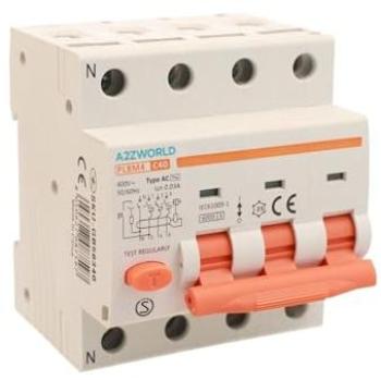 RCBO Differenziale Magnetotermico AC Curva C 4M 6000A 30mA