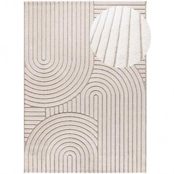 Tapis de Couleur Crème 80×150 cm Atticgo
