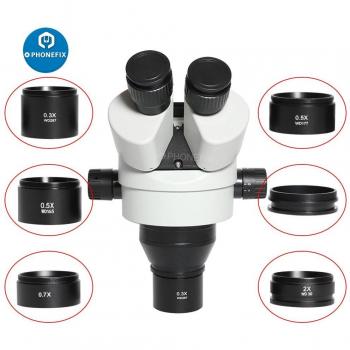 Barlow Lentes Auxiliares WD30/WD165: 0.5X, 0.7X, 1.0X y 2.0X con Vidrio Especializado