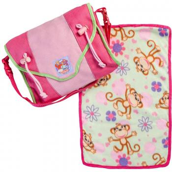 Poppen Luiertas met Verschoningsmatje en Accessoires