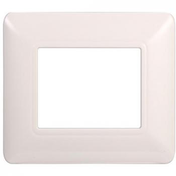 Placca in plastica 2 moduli
