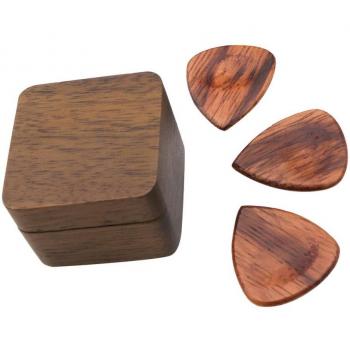 Púas de madera para instrumentos musicales